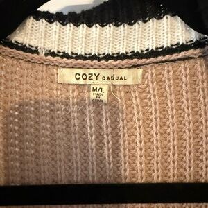 Cozy Casual Women's Tan Sweater